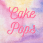 cake pops backdrop