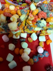 Trix Cereal Treats with Marshmallows