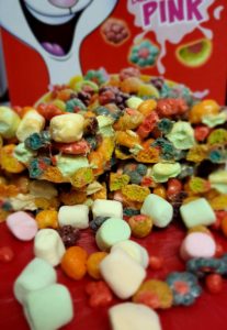 Trix Cereal Treats with box