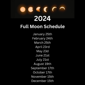 2024 Moon Schedule