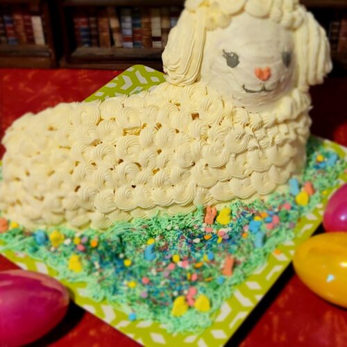 3D Lamb Cake